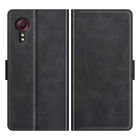 For Samsung Galaxy Xcover 5 / Xcover 5S Dual-side Magnetic Buckle Horizontal Flip Leather Case with Holder & Card Slots & Wallet, For Galaxy Xcover 5
