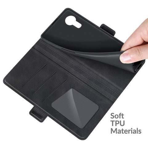 For Samsung Galaxy Xcover 5 / Xcover 5S Dual-side Magnetic Buckle Horizontal Flip Leather Case with Holder & Card Slots & Wallet, For Galaxy Xcover 5