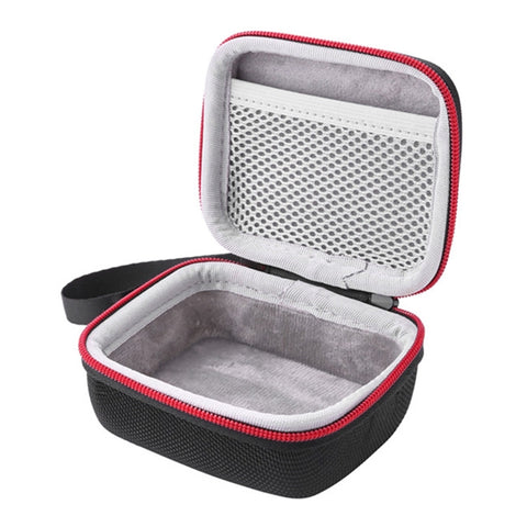 JD-275178 EVA Hard Case Travel Protective Carrying Storage Bag for JBL GO / JBL GO 2, Storage Bag Black, Storage Bag Black + Red
