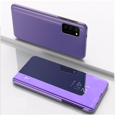 Plated Mirror Horizontal Flip Leather Case with Holder, For Samsung Galaxy F62/M62, For Samsung Galaxy A52 5G/4G, For Samsung Galaxy A72 5G/4G, For Samsung Galaxy A32 4G, For Samsung Galaxy A32 5G, For OPPO Find X3 / Find X3 Pro                        ...