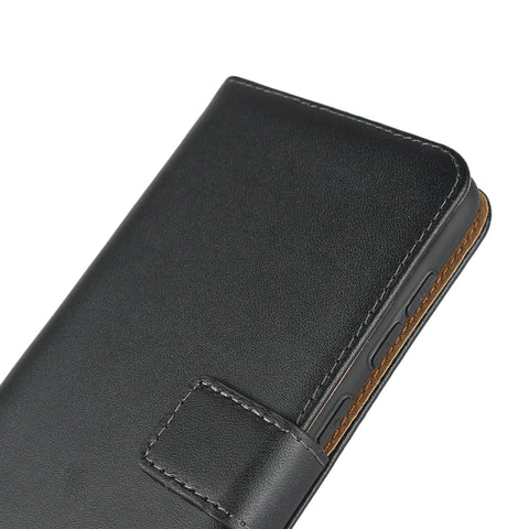 Leather Horizontal Flip Holster for Samsung Galaxy A30/A20 with Magnetic Clasp and Bracket and Card Slot and Wallet, For Galaxy A30