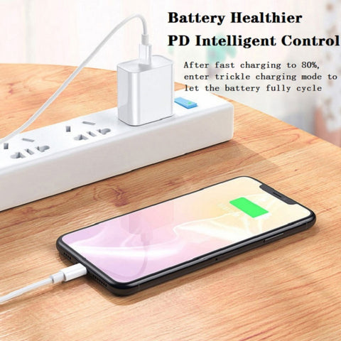 PD 20W Single USB-C / Type-C Port Travel Charger Power Adapter, US Plug, 20W US Plug