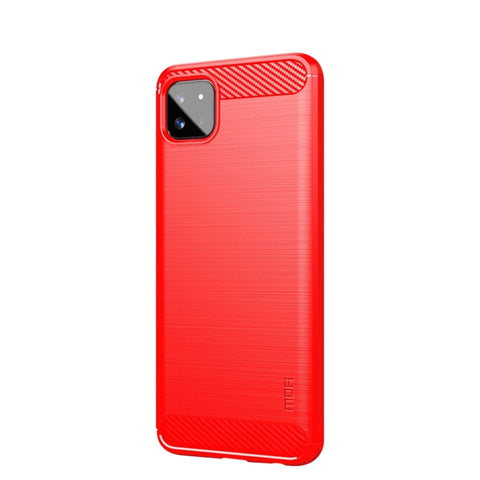 MOFI Gentleness Series Brushed Texture Carbon Fiber Soft TPU Case, For Huawei P50, For Huawei P Smart 2021 / Y7A, For Samsung Galaxy S21 FE, For Samsung Galaxy A82 / Quantum2, For Samsung Galaxy A22 5G, For Nokia 1.4, For Motorola G60 / G40 Fusion