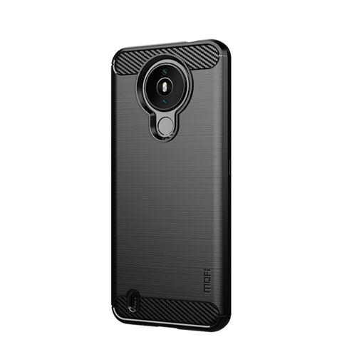 MOFI Gentleness Series Brushed Texture Carbon Fiber Soft TPU Case, For Huawei P50, For Huawei P Smart 2021 / Y7A, For Samsung Galaxy S21 FE, For Samsung Galaxy A82 / Quantum2, For Samsung Galaxy A22 5G, For Nokia 1.4, For Motorola G60 / G40 Fusion