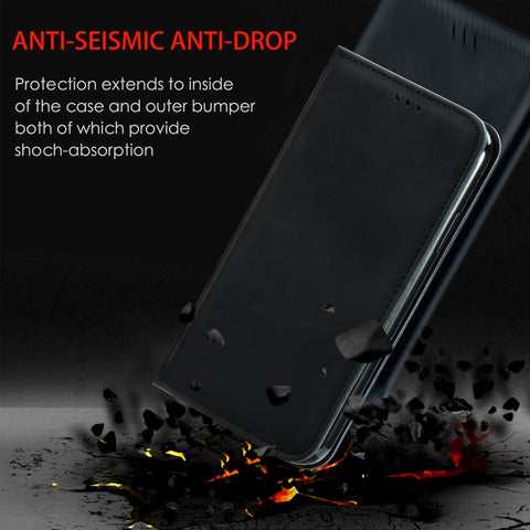 Retro Skin Feel Business Magnetic Horizontal Flip Leather Case With Holder & Card Slots & Wallet & Photo Frame, For Redmi Note 10 Pro, For Xiaomi Mi 11 Lite, For Xiaomi Mi 10S, For Xiaomi Redmi Note10 5G, For Xiaomi Redmi K40, For OPPO Reno5 Pro+ 5G   ...