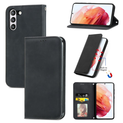 Retro Skin Feel Business Magnetic Horizontal Flip Leather Case With Holder & Card Slots & Wallet & Photo Frame, For Redmi Note 10 Pro, For Xiaomi Mi 11 Lite, For Xiaomi Mi 10S, For Xiaomi Redmi Note10 5G, For Xiaomi Redmi K40, For OPPO Reno5 Pro+ 5G   ...