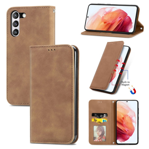 Retro Skin Feel Business Magnetic Horizontal Flip Leather Case With Holder & Card Slots & Wallet & Photo Frame, For Redmi Note 10 Pro, For Xiaomi Mi 11 Lite, For Xiaomi Mi 10S, For Xiaomi Redmi Note10 5G, For Xiaomi Redmi K40, For OPPO Reno5 Pro+ 5G   ...