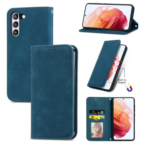 Retro Skin Feel Business Magnetic Horizontal Flip Leather Case With Holder & Card Slots & Wallet & Photo Frame, For Redmi Note 10 Pro, For Xiaomi Mi 11 Lite, For Xiaomi Mi 10S, For Xiaomi Redmi Note10 5G, For Xiaomi Redmi K40, For OPPO Reno5 Pro+ 5G   ...