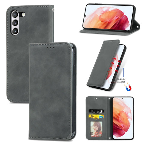 Retro Skin Feel Business Magnetic Horizontal Flip Leather Case With Holder & Card Slots & Wallet & Photo Frame, For Redmi Note 10 Pro, For Xiaomi Mi 11 Lite, For Xiaomi Mi 10S, For Xiaomi Redmi Note10 5G, For Xiaomi Redmi K40, For OPPO Reno5 Pro+ 5G   ...