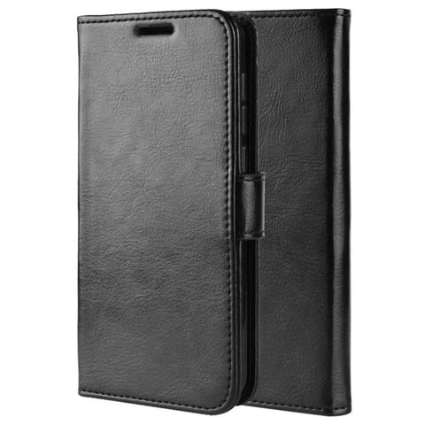 R64 Texture Single Fold Horizontal Flip Leather Case for iPhone XI MAX, with Holder & Card Slots & Wallet