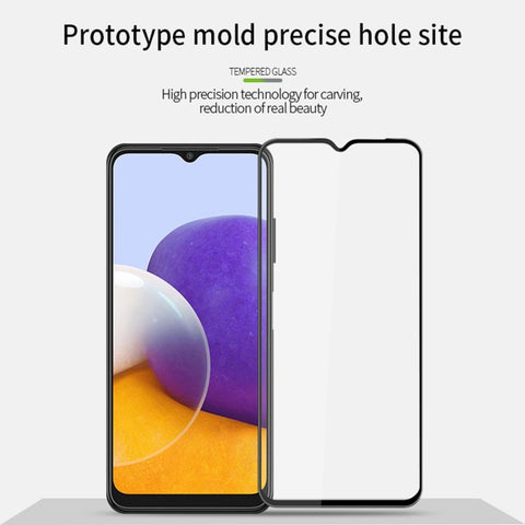 MOFI 9H 3D Explosion-proof Curved Screen Tempered Glass Film, For Samsung Galaxy A22 5G, For Samsung Galaxy A72 4G/5G, For Samsung Galaxy S21 FE