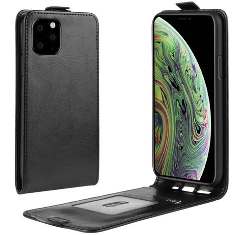 Crazy Horse Vertical Flip Leather Protective Case for iPhone XI (2019)