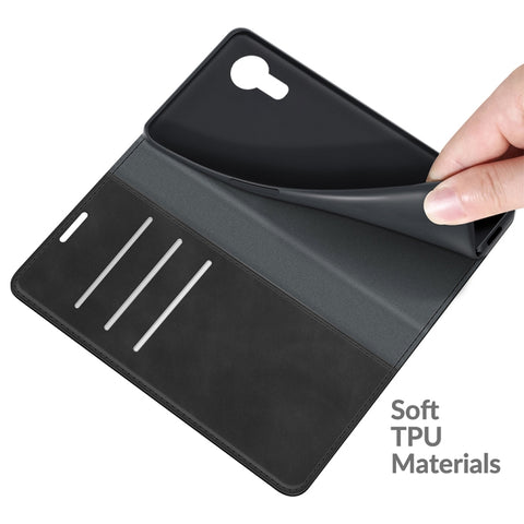 For Samsung Galaxy Xcover 5 / Xcover 5S Retro-skin Business Magnetic Suction Leather Case with Holder & Card Slots & Wallet