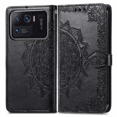 Mandala Embossing Pattern Horizontal Flip Leather Case with Holder & Card Slots & Wallet & Lanyard, For Xiaomi Mi 11 Ultra
