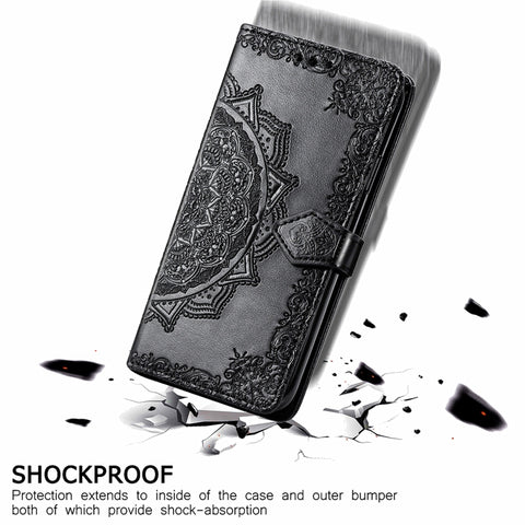 Mandala Embossing Pattern Horizontal Flip Leather Case with Holder & Card Slots & Wallet & Lanyard, For Xiaomi Mi 11 Ultra