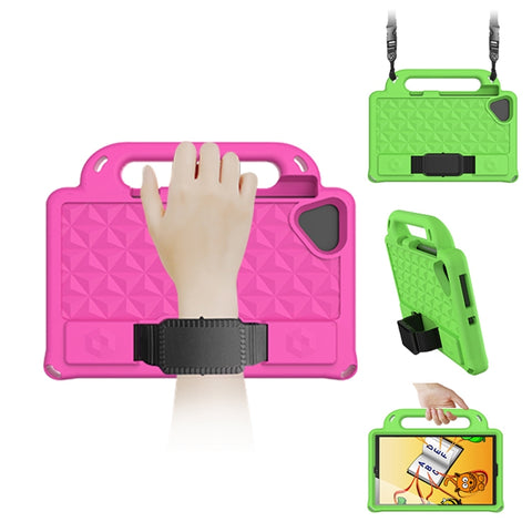 Diamond Series EVA Anti-Fall Shockproof Sleeve Protective Shell Case with Holder & Strap, For Galaxy Tab A7 Lite T220 / T225, For Galaxy Tab A 8.0 T290 / T295 2019, For Galaxy Tab A 8.4 T307/T307U 2020