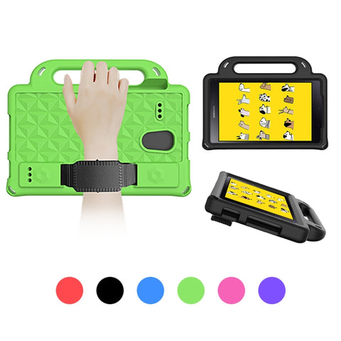 Diamond Series EVA  Anti-Fall Shockproof Sleeve Protective Shell Case with Holder & Strap, For Galaxy Tab A 8.0 T380/385/T387, For Galaxy Tab 4 8.0 T330/T331/T377