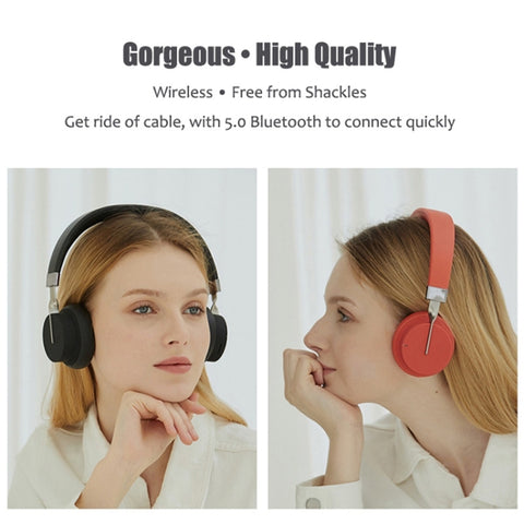 P3 Wireless 5.0 Super Bass HIFI Stereo Gaming Headset with Microphone, Support TF / FM / AUX