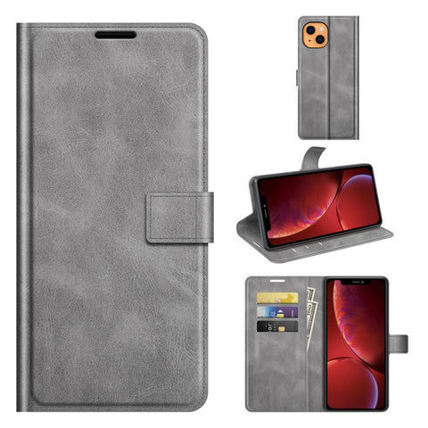 Retro Calf Pattern Buckle Horizontal Flip Leather Case with Holder & Card Slots & Wallet, For iPhone 13, For iPhone 13 Pro Max, For iPhone 13 Pro, For iPhone 13 mini
