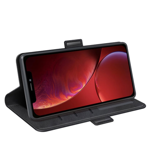 Dual-side Magnetic Buckle Horizontal Flip Leather Case with Holder & Card Slots & Wallet for iPhone 13