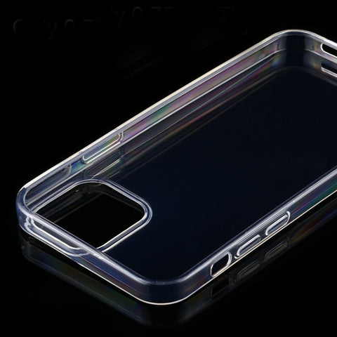 Thickened Non-slip Non-yellowing Transparent TPU Case, For iPhone 13 Pro Max, For iPhone 13 Pro, For iPhone 13, For iPhone 13 mini