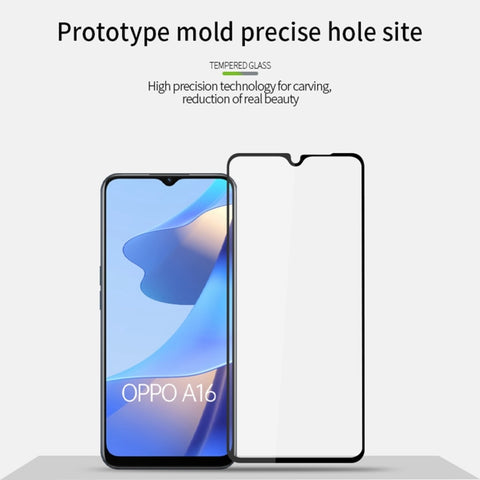 PINWUYO 9H 2.5D Full Screen Tempered Glass Film, For OPPO A16, For OPPO Reno6 Z, For Samsung Galaxy M32, For Motorola MOTO One 5G Ace