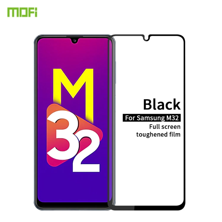MOFI 9H 2.5D Full Screen Tempered Glass Film, For Samsung Galaxy M32