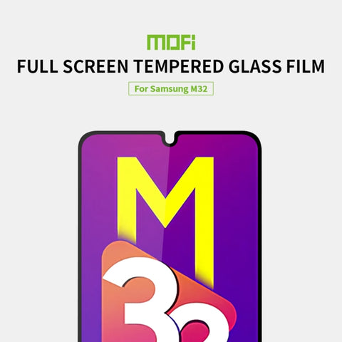 MOFI 9H 2.5D Full Screen Tempered Glass Film, For Samsung Galaxy M32