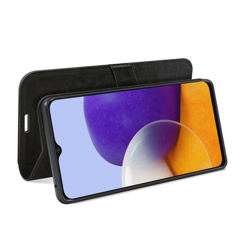 For Samsung Galaxy A22 5G R64 Texture Single Horizontal Flip Protective Case with Holder & Card Slots & Wallet& Photo Frame, For Samsung Glaxy A22 5G