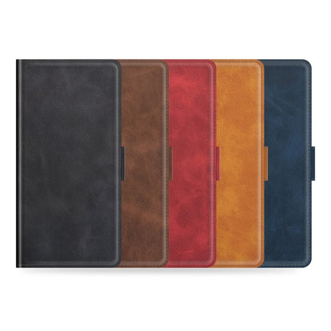 For Samsung Galaxy S21 FE Dual-side Magnetic Buckle Horizontal Flip Leather Case with Holder & Card Slots & Wallet