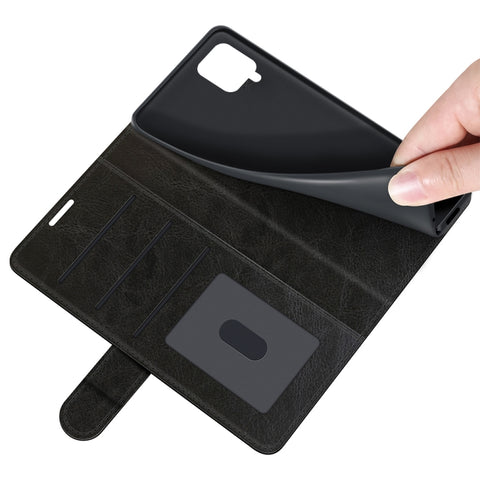 For Samsung Glaxy A22 4G R64 Texture Single Horizontal Flip Protective Case with Holder & Card Slots & Wallet& Photo Frame, For Samsung Glaxy A22 4G