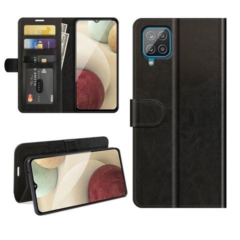 For Samsung Glaxy A22 4G R64 Texture Single Horizontal Flip Protective Case with Holder & Card Slots & Wallet& Photo Frame, For Samsung Glaxy A22 4G