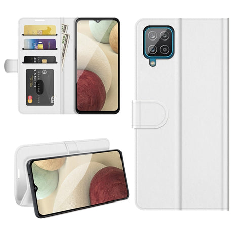 For Samsung Glaxy A22 4G R64 Texture Single Horizontal Flip Protective Case with Holder & Card Slots & Wallet& Photo Frame, For Samsung Glaxy A22 4G