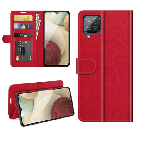 For Samsung Glaxy A22 4G R64 Texture Single Horizontal Flip Protective Case with Holder & Card Slots & Wallet& Photo Frame, For Samsung Glaxy A22 4G