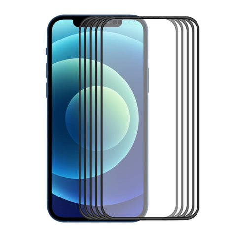 5 PCS ENKAY Hat-Prince Anti-drop Full Glue Tempered Glass Full Screen Film Anti-fall Protector, For iPhone 13 mini (5pcs), For iPhone 13 / 13 Pro(5pcs), For iPhone 13 Pro Max(5pcs)