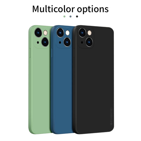 PINWUYO Touching Series Liquid Silicone TPU Shockproof Case, For iPhone 13 mini