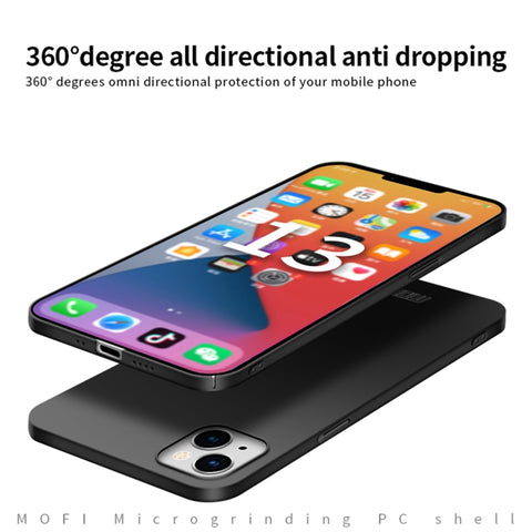 MOFI Frosted PC Ultra-thin Hard Case, For iPhone 13 mini, For iPhone 13, For iPhone 13 Pro, For iPhone 13 Pro Max
