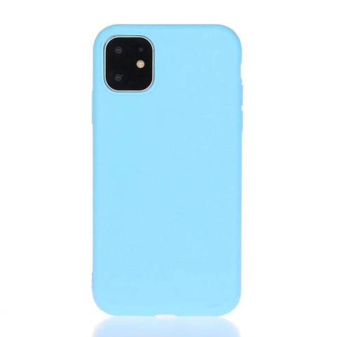 Solid Color Frosted TPU Phone Case, For iPhone 13 mini