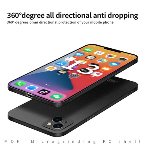 MOFI Fandun Series Frosted PC Ultra-thin All-inclusive Protective Case, For iPhone 13 mini, For iPhone 13, For iPhone 13 Pro, For iPhone 13 Pro Max