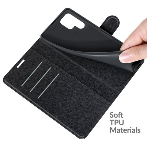 For Samsung Galaxy S22 Ultra 5G Litchi Texture Horizontal Flip Protective Case with Holder & Card Slots & Wallet, For Galaxy S22 Ultra 5G