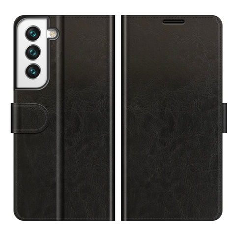 For Samsung Galaxy S22+ 5G R64 Texture Single Horizontal Flip Protective Case with Holder & Card Slots & Wallet& Photo Frame, For Samsung Galaxy S22+ 5G
