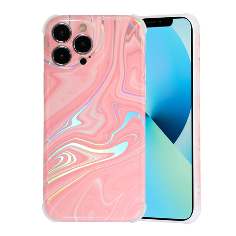 Laser Marble TPU Phone Case, For iPhone 13 Pro Max, For iPhone 13 Pro, For iPhone 13, For iPhone 12 Pro Max, For iPhone 12, For iPhone 11 Pro Max, For iPhone 11 Pro, For iPhone 11