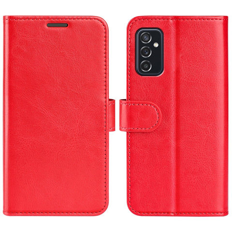 For Samsung Galaxy M52 5G R64 Texture Single Horizontal Flip Protective Case with Holder & Card Slots & Wallet & Photo Frame, For Samsung Galaxy M52 5G