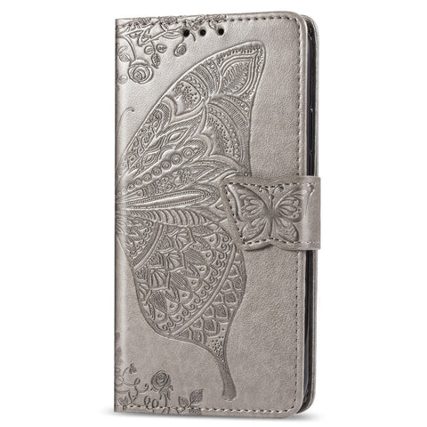 Butterfly Love Flowers Embossing Horizontal Flip Leather Case For Samsung J2 PRIME G530 with Holder & Card Slots & Wallet & Lanyard, For Galaxy J2 Prime