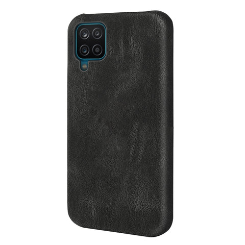 Ring Holder PU Phone Case For Samsung Galaxy A12, For Samsung Galaxy A12