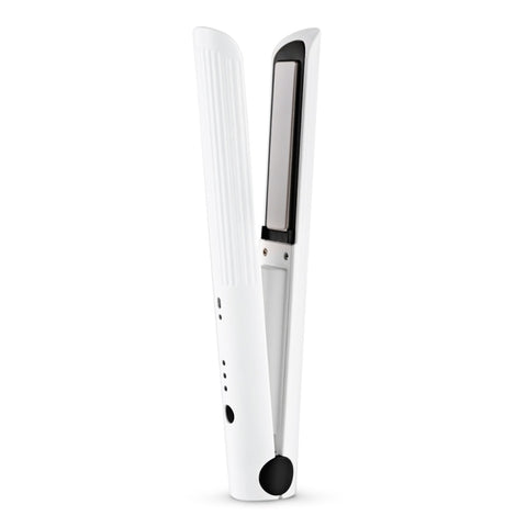 K-SKIN Portable Rechargeable Hair Straightener Curler Ceramic Iron Styling Tool Cordless Adjustable Temperature Fast Heat