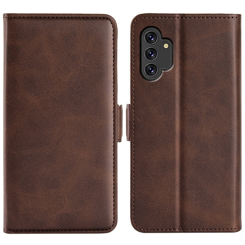 For Samsung Galaxy A13 4G Dual-side Magnetic Buckle Horizontal Flip Leather Case with Holder & Card Slots & Wallet, For Samsung Galaxy A13 4G