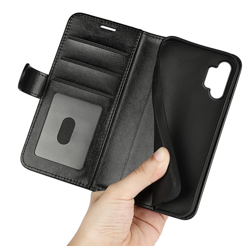 For Samsung Galaxy A13 4G R64 Texture Horizontal Flip Leather Case with Holder & Card Slots & Wallet & Photo Frame, For Samsung Galaxy A13 4G