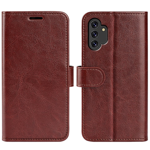 For Samsung Galaxy A13 4G R64 Texture Horizontal Flip Leather Case with Holder & Card Slots & Wallet & Photo Frame, For Samsung Galaxy A13 4G