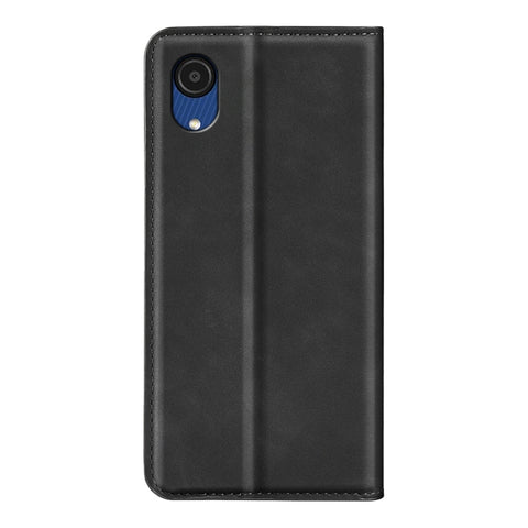 For Samsung Galaxy A03 Core Retro-skin Magnetic Leather Case, Black, Grey, Dark Blue, Pink, Red